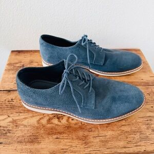 BP by Nordstrom - Shane Derby Lace Up Shoe in Navy Blue